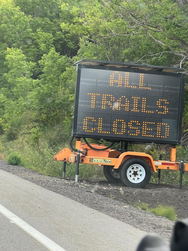 All Trails Closed